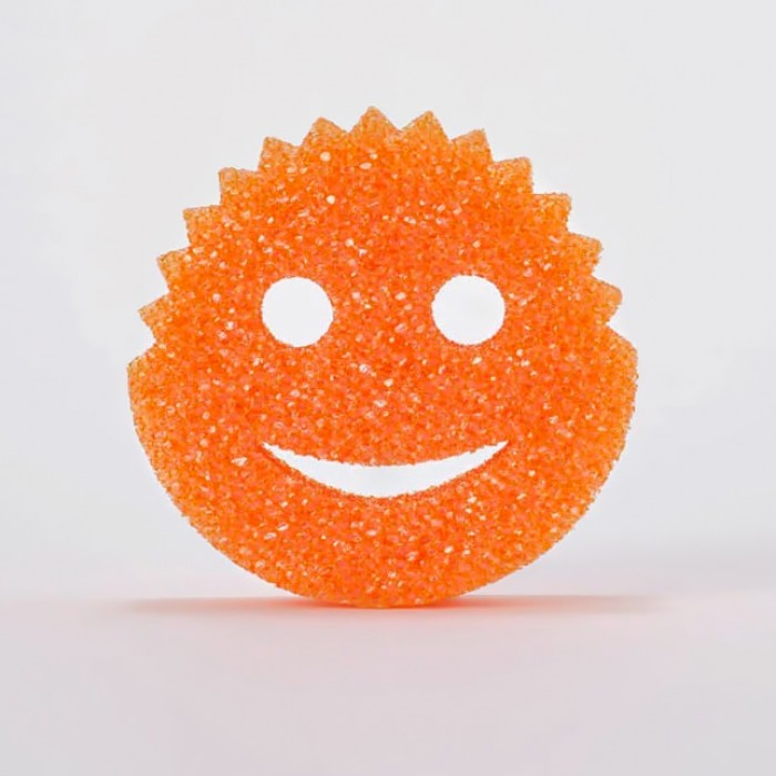Губка-скрабер Scrub Daddy Colors (помаранчева), 1 шт (020503) - 